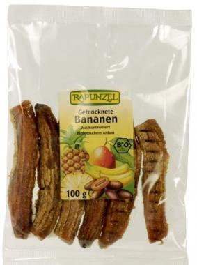 Sušené banány celé RAPUNZEL 100g-BIO